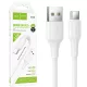 Cablu date si Incarcare Hoco X120, USB to Type-C (USB-C), 1 metru, 3A, alb