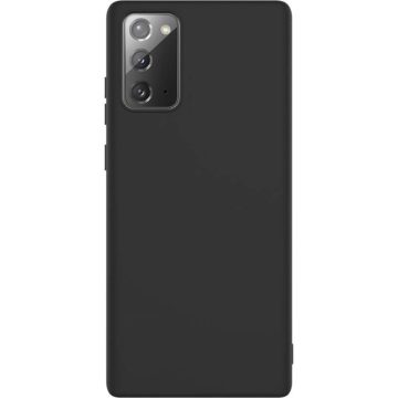   Husa Samsung Galaxy Note 20 Plus Matt TPU, silicon moale, negru