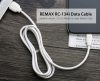 Cablu de date si incarcare Lightning (iPhone) REMAX RC-134i, 1 metru, alb