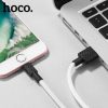 Cablu de date si incarcare Lightning (iPhone) Hoco X29, 1 metru, alb/negru