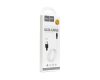 Cablu de date si incarcare Lightning (iPhone) Hoco X29, 1 metru, alb/negru