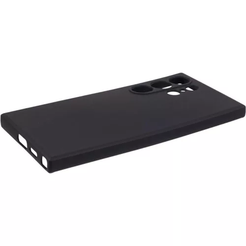 Husa Samsung Galaxy S24 Ultra, Luxury Silicone, catifea in interior, protectie camere, mov lila