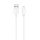 Cablu de date si incarcare USB to Lightning (iPhone) Pavareal DC79i, 5A/120W, 1 metru, alb