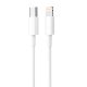 Cablu de date si incarcare Type-C to Lightning Pavareal PA-X12, max. 3A, 1 metru, alb