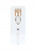 Incarcator auto Mocolo cu port USB, cablu Lightning inclus, 1A, alb/rose gold