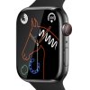Ceas smartwatch Series 8, 1.85 inch IPS touchscreen, Bluetooth 4.0, monitorizare puls, aplicatii sport, negru