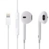 Casti audio cu microfon TREQA EP-753, conector lightning, pentru iPhone/iPad, albe
