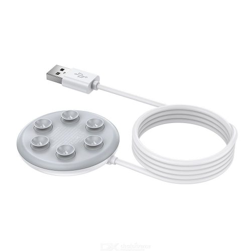 Incarcator QI Wireless Remax RP-W15, 10W, prindere tip ventuza, alb