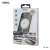 Incarcator QI Wireless Remax RP-W15, 10W, prindere tip ventuza, alb