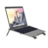 Suport/stand de birou Andowl Q-ZJ009, pentru laptop, tableta, telefon, pliabil, reglabil, negru