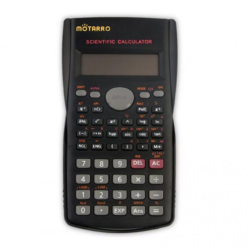 Calculator stiintific 10+2 Digits, Motarro MI025-10, 240 functii, carcasa protectie, negru