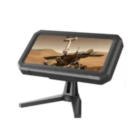   Suport de masa/perete telefon Andowl Q-ZJ552, rotire 360°, unghi ajustabil, negru