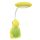 Lampa LED cu suport creioane si ascutitoare, functie lampa de veghe, dinozaur galben