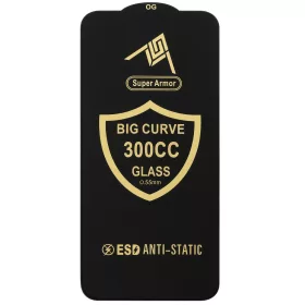   Folie de sticla Samsung Galaxy A55, Big Curve 300CC, 0.55 mm, margini curbate, negre