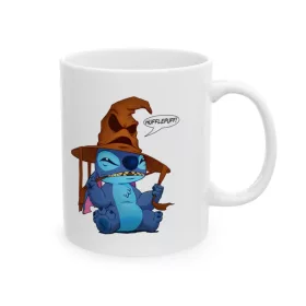   Cana ceramica personalizata, design Sorting Stitch, 330 ml, alba