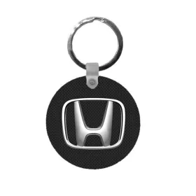   Breloc din MDF (lemn) cu logo auto, inel de sustinere metalic, model 12