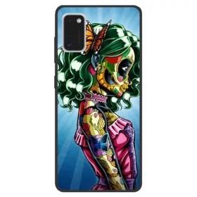   Husa de protectie pentru Samsung Galaxy A41, hibrid TPU + PC, model Future Woman
