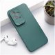 Husa protectie Honor 200 Lite, Matt TPU My Choice, silicon moale, verde