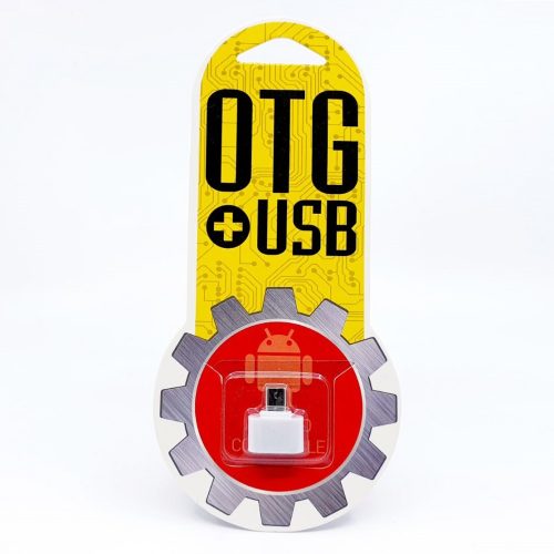 Adaptor OTG USB to MicroUSB, alb