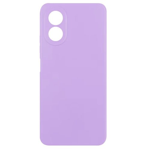 Husa protectie Oppo A78 5G, Luxury Silicone, catifea in interior, protectie camere, mov lila