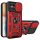 Husa protectie Honor X8b, Camshield Armor, inel sustinere, protectie camera, rosie