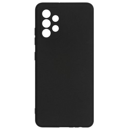 Husa Samsung Galaxy A53 5G, Matt TPU, protectie camere, silicon moale, negru