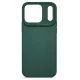 Husa protectie Apple iPhone 17 Pro, Matt TPU My Choice, silicon moale, verde