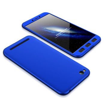   Husa Full cover GKK (fata + spate) pentru Xiaomi Redmi 5A, albastra