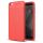 Husa de protectie Xiaomi Redmi 5A, model Litchi, silicon moale, rosu