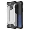  Husa Armor Case pentru Samsung Galaxy S9, hibrid (TPU + Plastic), argintie