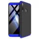 Husa Full Cover GKK (fata + spate) pentru Xiaomi Redmi Note 5A, negru cu albastru