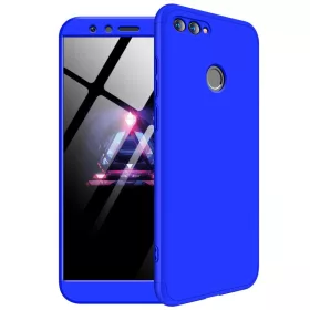   Husa Full cover GKK (fata + spate) pentru Huawei Honor 7X, albastra