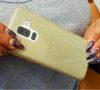  Husa Luxury Glitter pentru Samsung Galaxy A6 Plus 2018, aurie