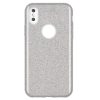  Husa Luxury Glitter pentru Apple iPhone X/XS, argintiu