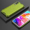 Husa Honeycomb pentru Samsung Galaxy A70, verde