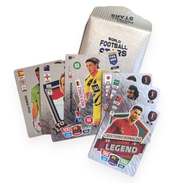   Set 10 Cartonase Fotbal, World Football Stars, Silver Edition