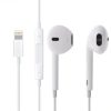 Casti audio cu microfon, conector Lightning pentru iPhone/iPad, albe