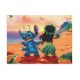 Puzzle 80 piese, 20 x 15 cm, personaje Lilo and Stitch, model 6