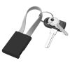 Cablu incarcare USB 3 in 1 tip breloc, 18 cm, lightning/microUSB, negru 