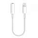 Cablu adaptor Lightning to jack 3.5 mm, iPhone/IPad, alb