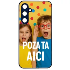   Husa Samsung Galaxy A56, Colorful Aluminium TPU, personalizata cu poza ta!