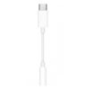 Cablu adaptor Type C to jack 3.5 mm, alb