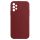 Husa Samsung Galaxy A54 5G Luxury Silicone, catifea in interior, burgundy