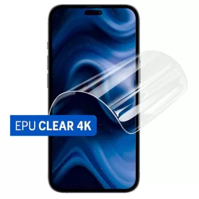   Folie EPU Apple iPhone 14 Pro, BYRY® Hydrogel, Clear 4K, ultra subtire, regenerabila