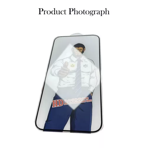 Folie de sticla Samsung Galaxy A56, Monkey Glass Full Glue, margini negre