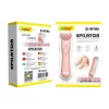 Epilator electric Andowl Q-M186, alb/roz
