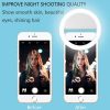 Lampa LED Selfie Ring Light Andowl Q-C15, 3 moduri lumina, 3W, acumulator incorporat 