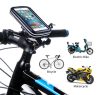 Suport telefon bicicleta ANDOWL Q-FC100, impermeabil, negru