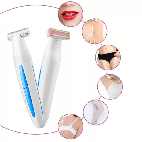 Epilator electric Andowl Q-M559, alb/albastru