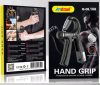 Flexor maini reglabil 5 - 60 kg, Andowl Q-DL108, pentru antrenament antebrat, exercitii recuperare maini, contor mecanic